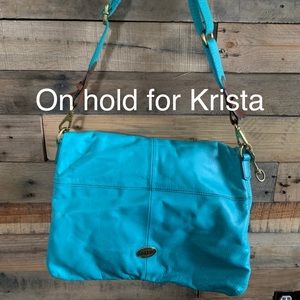 NWOT Fossil Explorer tote / crossbody